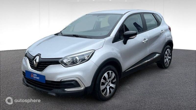 Gris Utilisé 2018 Renault Captur Zen SUV | 13 788 € (Bon prix) - Image 1/4