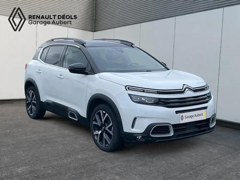 Blanc Occasion 2022 Citroën C5 Shine Break | 18 790 € - Image 1/3