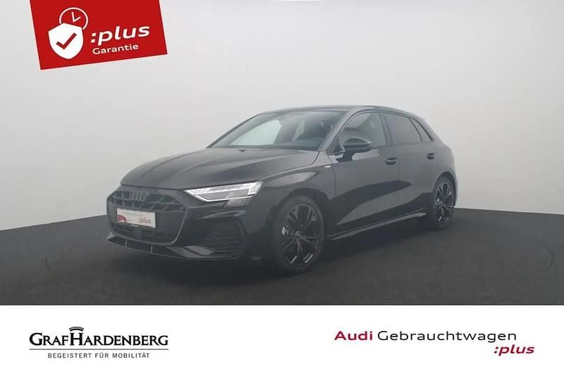 Noir Occasion 2025 Audi A3 S-Line Berline | 45 980 € - Image 1/4