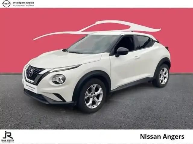 Blanc lunaire spéciale Utilisé 2020 Nissan Juke N-Connecta SUV | 14 990 € (Prix juste) - Image 1/4