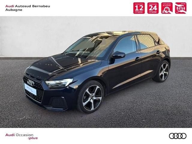 Bleu firmament métallisé Occasion 2021 Audi A1 Sportback Advanced Plus Citadine | 22 850 € (Prix cher) - Image 1/4