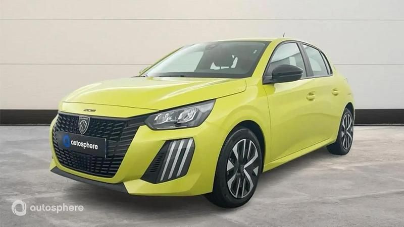 Jaune Utilisé 2024 Peugeot 208 Active Citadine | 19 499 € (Prix juste) - Image 1/4