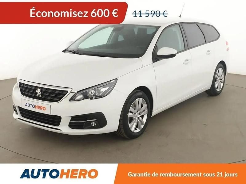Blanc Utilisé 2018 Peugeot 308 Business-Line Break | 10 390 € (Bon prix) - Image 1/2