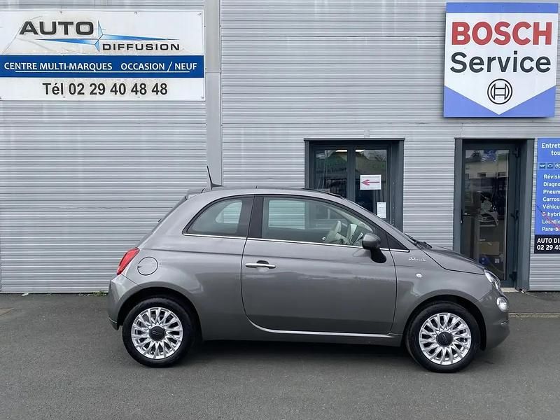 Gris Occasion 2021 Fiat 500 Dolcevita Berline | 12 490 € (Prix juste) - Image 1/4