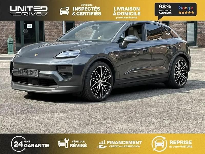 Gris Occasion 2024 Porsche Macan 4 Electric SUV | 87 999 € - Image 1/4