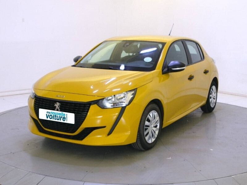 Jaune Utilisé 2021 Peugeot 208 S Citadine | 11 490 € (Prix juste) - Image 1/4