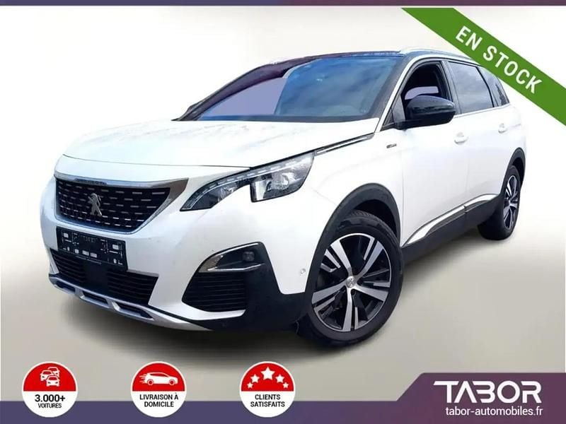 Blanc Utilisé 2019 Peugeot 5008 Allure Monospace | 24 488 € (Bon prix) - Image 1/4