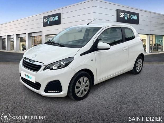 Blanc Utilisé 2020 Peugeot 108 Active Citadine | 10 690 € (Prix juste) - Image 1/4
