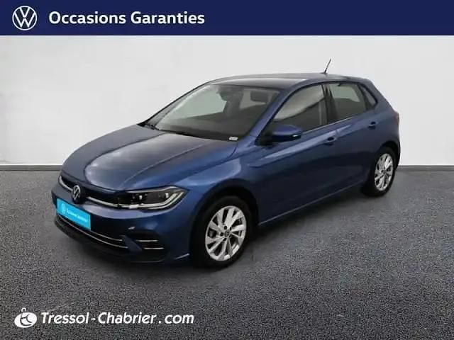 Occasion VW Polo Style 95 ch (69 kW) 2024 Bleu Citadine