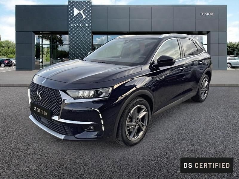 Bleu Utilisé 2021 DS Automobiles DS7 Crossback Grand Chic SUV | 26 899 € (Prix juste) - Image 1/4