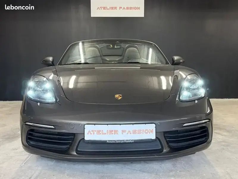 Gris Utilisé 2017 Porsche 718 Boxster Chrono Cabriolet | 49 990 € - Image 1/4