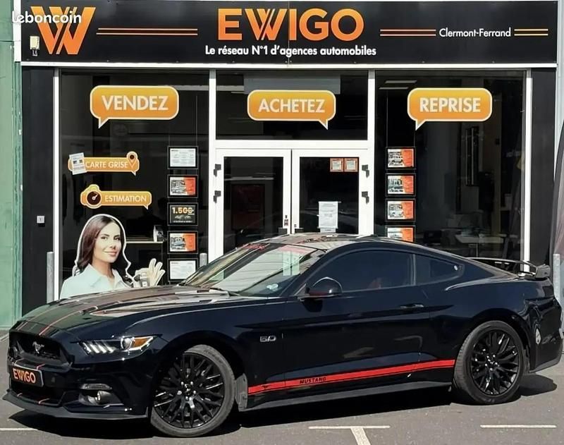 Noir Utilisé 2017 Ford Mustang GT Premium Coupé | 43 490 € (Prix juste) - Image 1/4