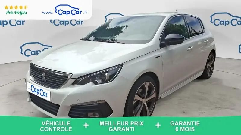 Blanc Utilisé 2018 Peugeot 308 GT-line Berline | 8 990 € (Super prix) - Image 1/4