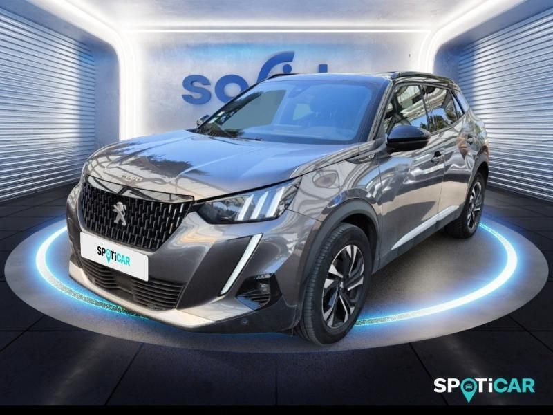 Gris Utilisé 2020 Peugeot 2008 GT-line SUV | 16 290 € (Prix cher) - Image 1/3