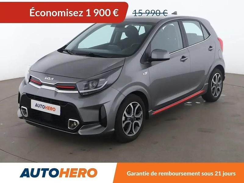 Gris Utilisé 2022 Kia Picanto GT-Line Citadine | 13 790 € (Bon prix) - Image 1/2