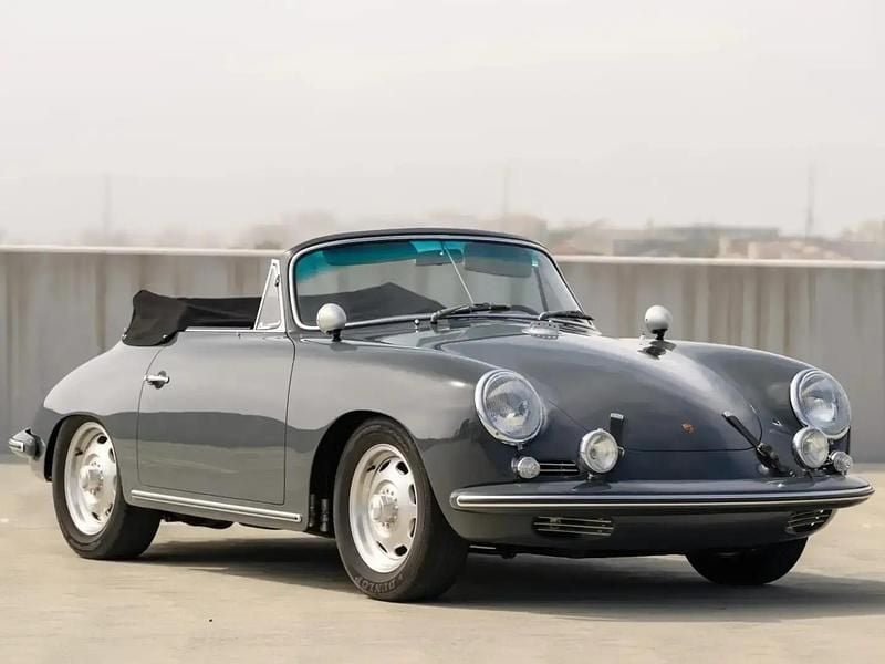 Gris Occasion 1965 Porsche 356 Cabriolet | 140 000 € - Image 1/4