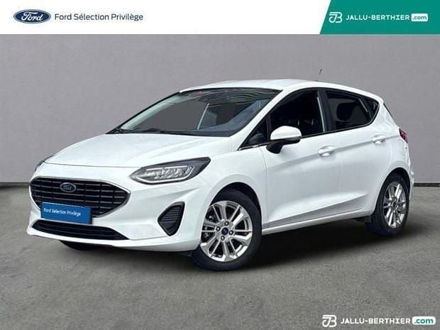 Blanc Utilisé 2022 Ford Fiesta Business Edition Citadine | 13 990 € (Prix juste) - Image 1/4