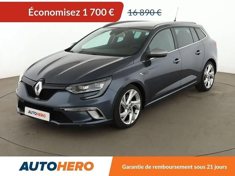 Gris Occasion 2017 Renault Mégane GrandTour GT Break | 15 190 € (Prix juste) - Image 1/2