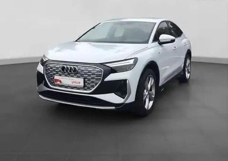 Blanc Occasion 2022 Audi Q4 Sportback e-tron S-Line SUV | 28 980 € (Prix juste) - Image 1/4