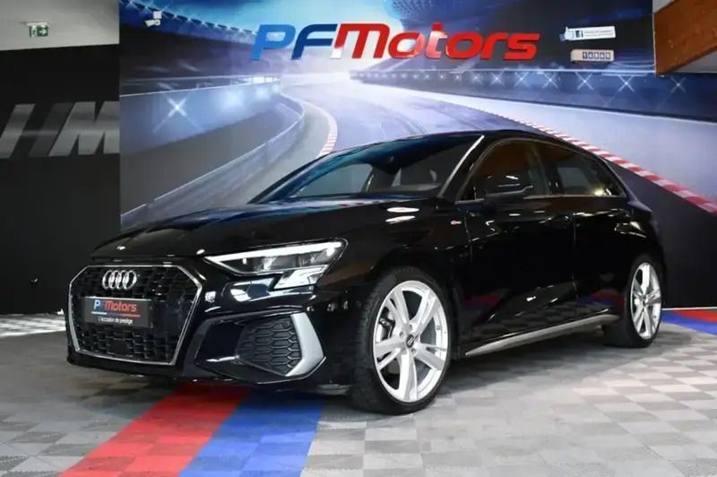 Noir Utilisé 2023 Audi A3 S-Line | 31 990 € (Prix juste) - Image 1/4