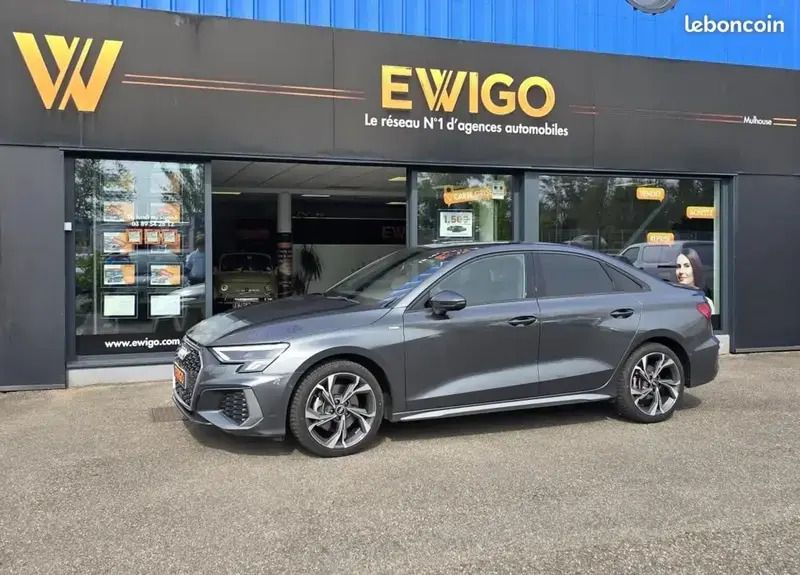 Gris Utilisé 2021 Audi A3 S-Line Berline | 25 990 € (Prix juste) - Image 1/4