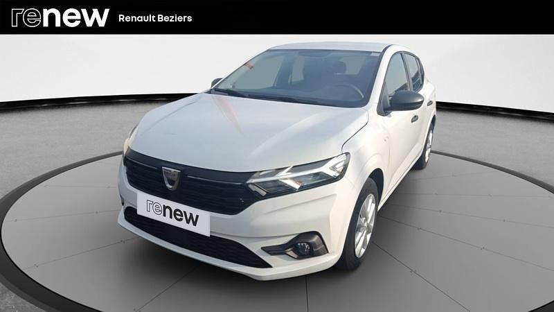 Blanc Utilisé 2021 Dacia Sandero Essentiel Citadine | 10 490 € (Super prix) - Image 1/4