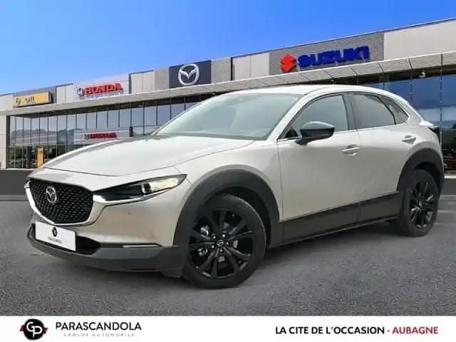 Platinum quartz métallisé Occasion 2022 Mazda CX-30 Homura-Line SUV | 22 990 € (Prix juste) - Image 1/4
