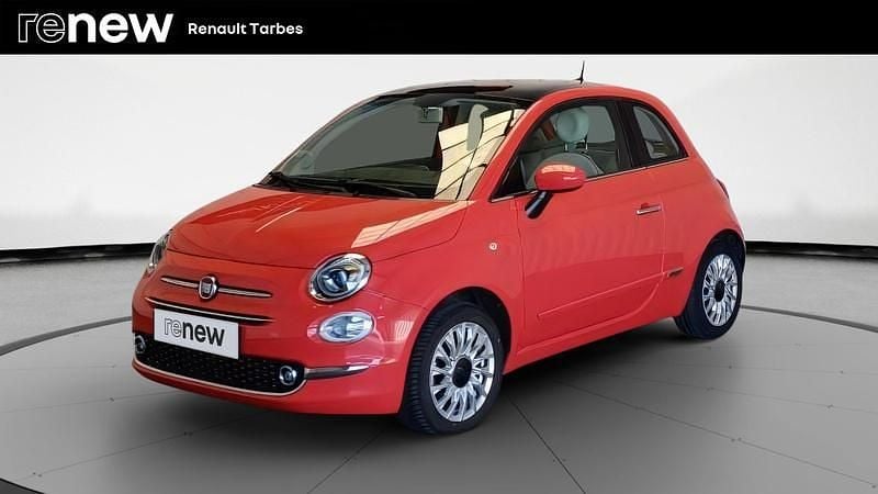 Orange Utilisé 2016 Fiat 500 Lounge Citadine | 9 807 € (Prix juste) - Image 1/4