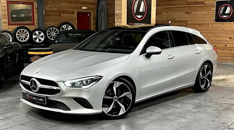 Gris Occasion 2021 Mercedes CLA180 Business Berline | 23 990 € (Prix juste) - Image 1/4