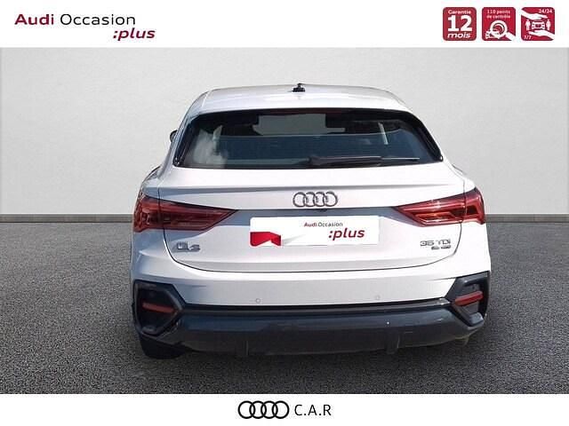 Occasion Audi Q3 Sportback Design 150 ch (110 kW) 2022 Blanc glacier métallisé SUV