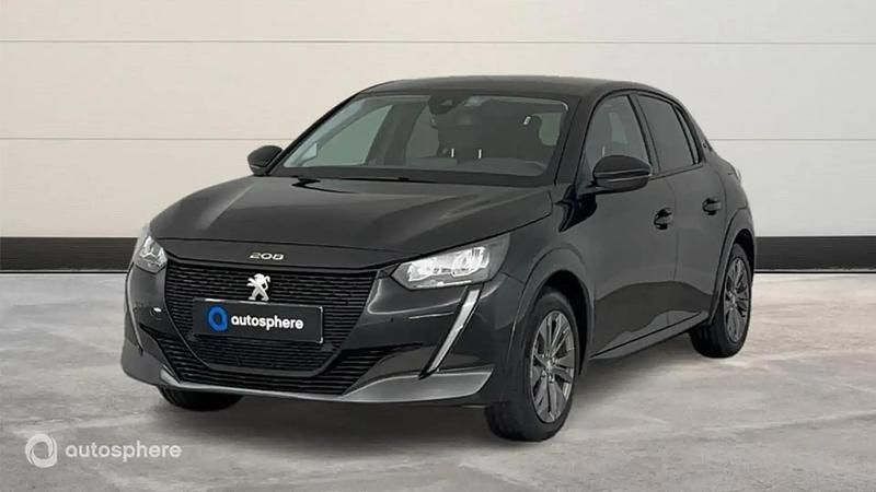 Noir Utilisé 2022 Peugeot e-208 Allure Citadine | 16 999 € (Prix juste) - Image 1/4