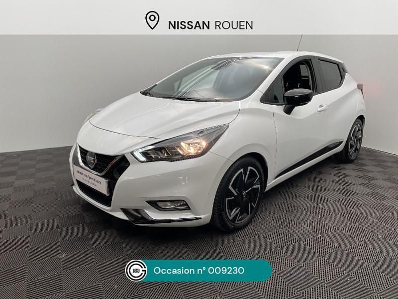 Blanc Utilisé 2022 Nissan Micra Citadine | 14 990 € (Prix juste) - Image 1/4