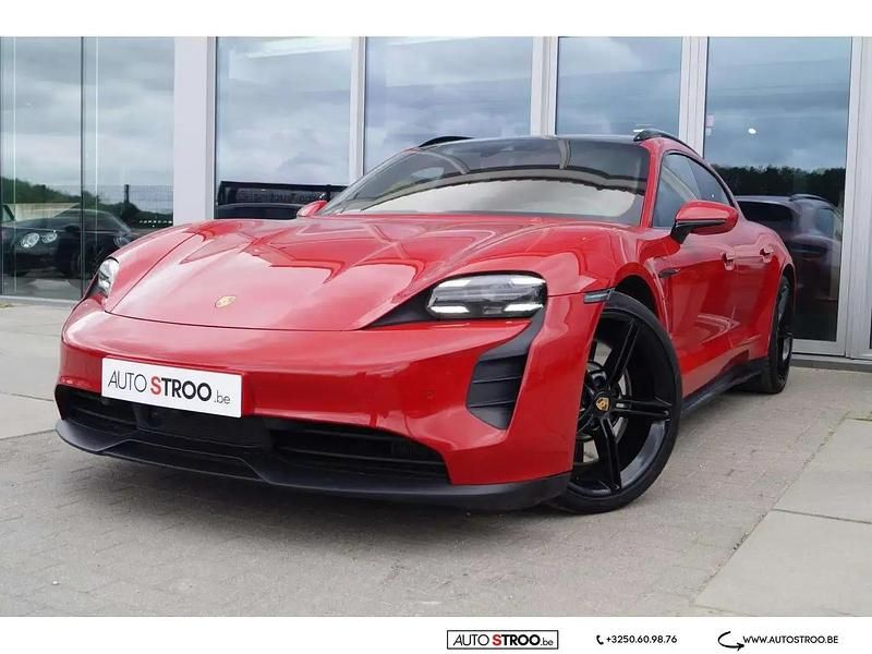 Rouge Utilisé 2022 Porsche Taycan GTS Sport Turismo Berline | 77 850 € - Image 1/4