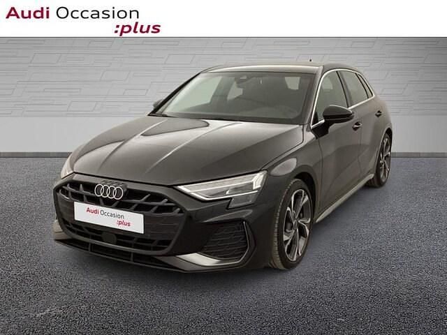Noir mythic métallisé Occasion 2025 Audi A3 S-Line | 34 482 € (Prix juste) - Image 1/4