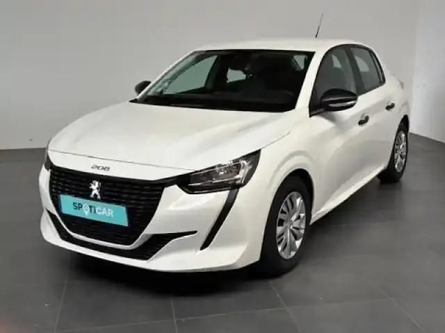 Blanc Utilisé 2021 Peugeot 208 Citadine | 8 990 € (Super prix) - Image 1/4