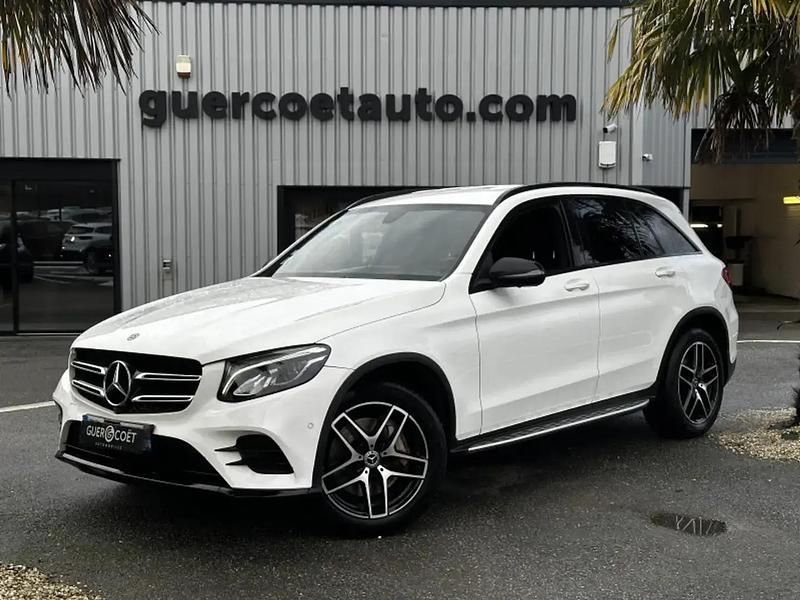 Blanc Occasion 2019 Mercedes GLC220 Sportline SUV | 29 990 € (Super prix) - Image 1/4