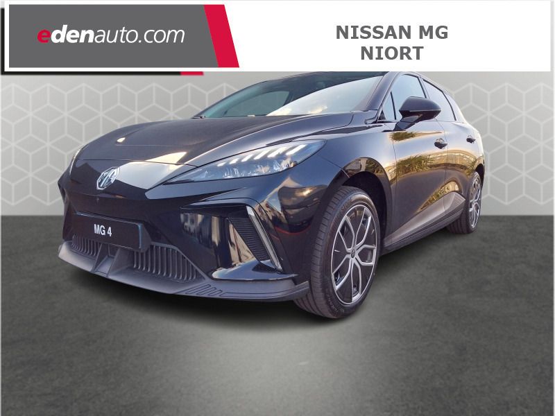 Noir Utilisé 2024 MG MG4 EV Luxury Citadine | 28 140 € (Prix juste) - Image 1/4