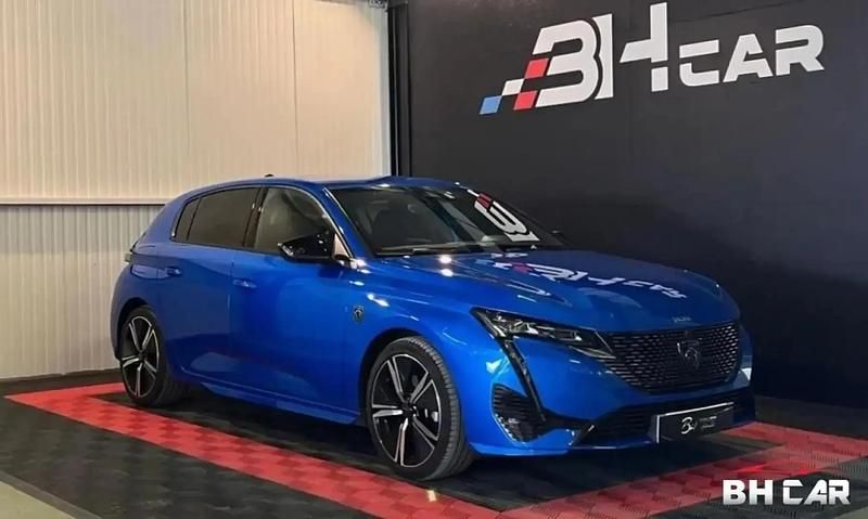 Bleu Occasion 2022 Peugeot 308 GT Berline | 23 490 € (Prix cher) - Image 1/4