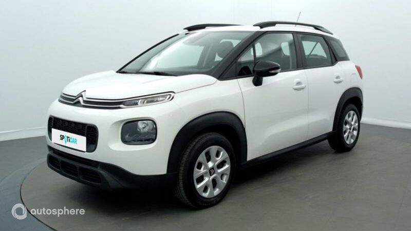 Blanc Utilisé 2019 Citroën C3 Aircross Live SUV | 9 858 € (Prix juste) - Image 1/4