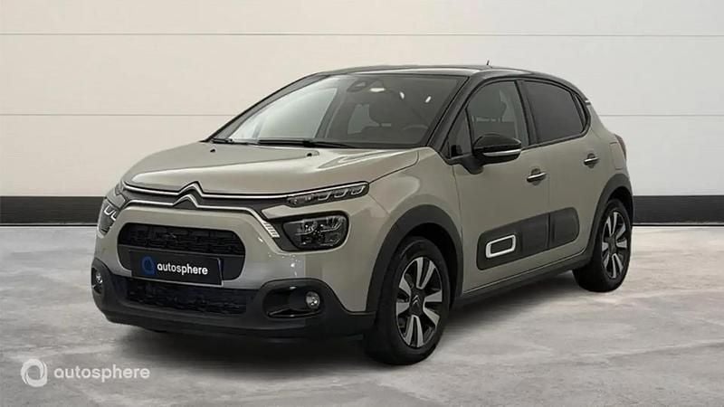 Jaune Utilisé 2023 Citroën C3 PureTech Citadine | 15 299 € (Prix juste) - Image 1/4