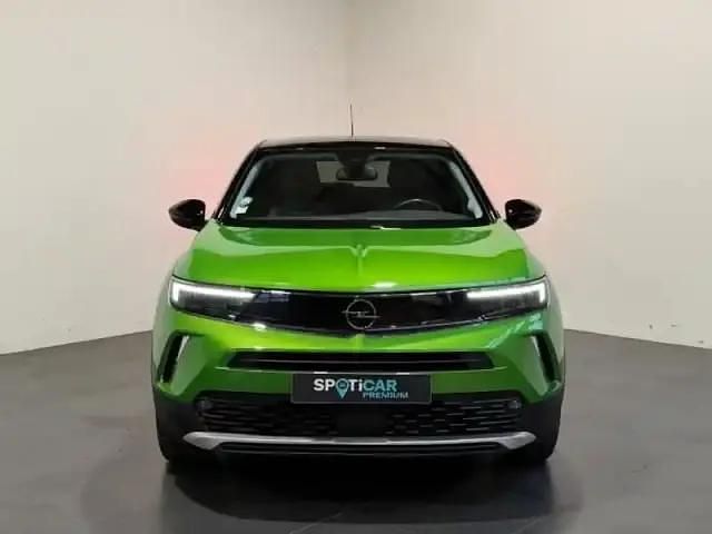 Occasion Opel Mokka-e Elegance 2021 Vert signal/toit noir perla nera métal SUV