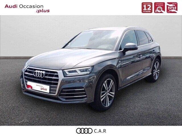 Gris daytona nacré Utilisé 2019 Audi Q5 S-Line SUV | 39 900 € (Prix assez cher) - Image 1/4