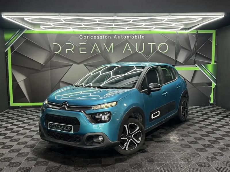 Bleu Occasion 2020 Citroën C3 Feel Berline | 9 490 € (Prix juste) - Image 1/4