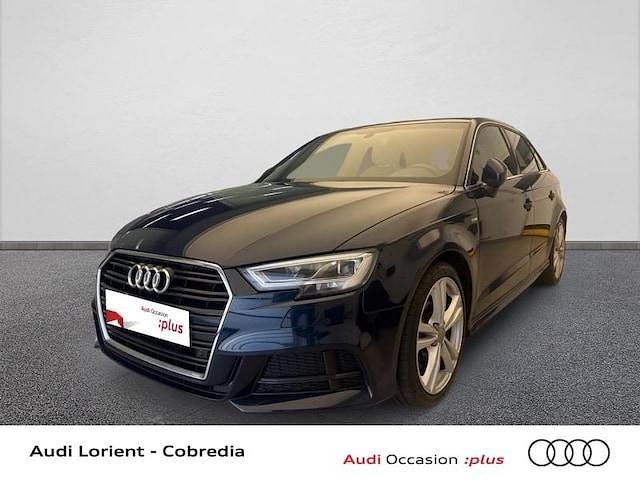 Bleu cosmos métallisé Occasion 2019 Audi A3 S-line plus | 21 990 € (Prix juste) - Image 1/4