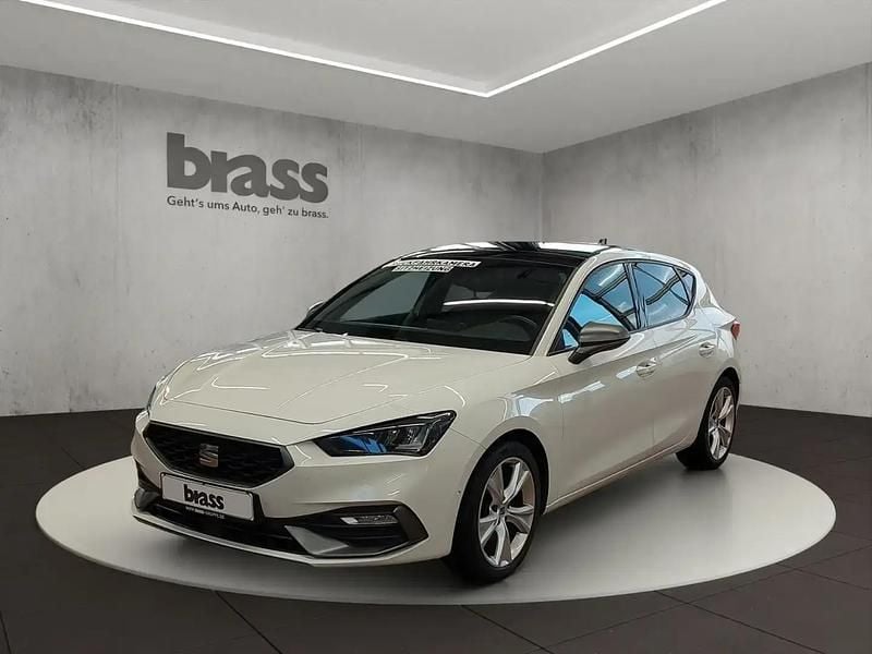 Occasion Seat Leon FR 150 ch (110 kW) 2021 Blanc Berline