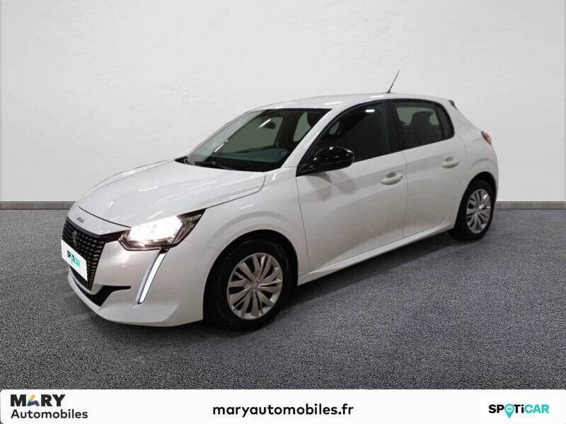 Blanc Utilisé 2023 Peugeot 208 Active Citadine | 15 990 € (Prix assez cher) - Image 1/4