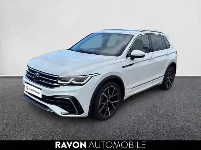 Pure white Utilisé 2022 VW Tiguan Exclusive SUV | 36 990 € (Prix juste) - Image 1/4