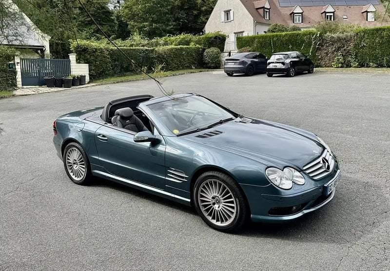 Bleu Utilisé 2002 Mercedes SL55 AMG AMG Cabriolet | 47 500 € - Image 1/4