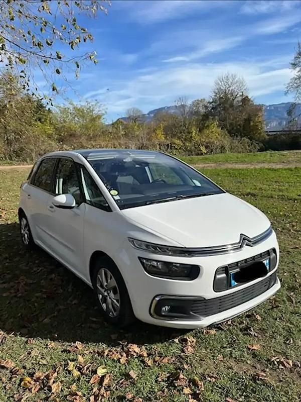 Blanc Utilisé 2017 Citroën C4 Picasso Monospace | 9 400 € (Prix juste) - Image 1/4