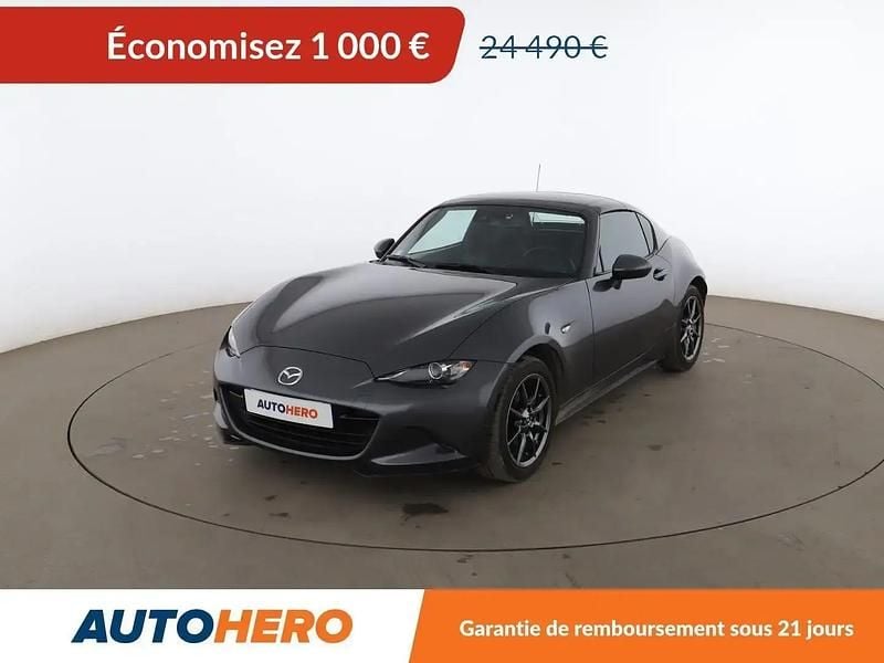 Gris Occasion 2020 Mazda MX5 Selection Cabriolet | 23 490 € - Image 1/2